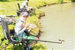 Visevenement van HSV Elden op Het Broek in Gendt
